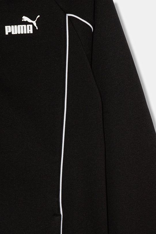 Chłopiec Puma bluza dziecięca PUMA SPORT Full-Zip Hoodie FL B 688858 czarny