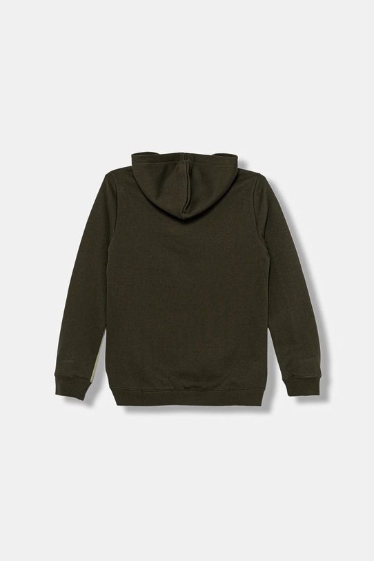 Puma bluza dziecięca ESS BLOCK Small Logo Hoodie FL B 690784 zielony AW25
