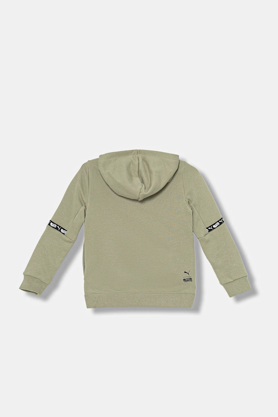 Puma bluza dziecięca PUMA X HOT WHEELS Graphic Hoodie TR 632396 zielony AW25