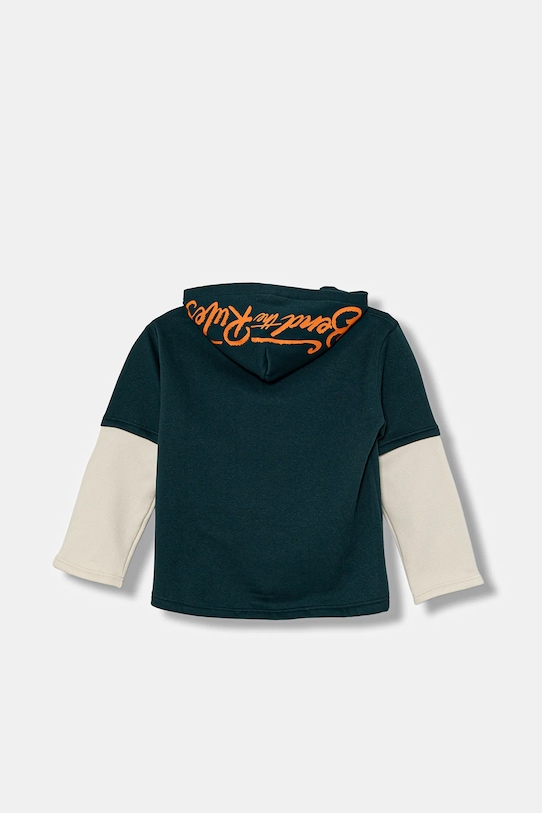 Детская кофта Puma MID90s Layered Hoodie FL B 688473 зелёный AW25