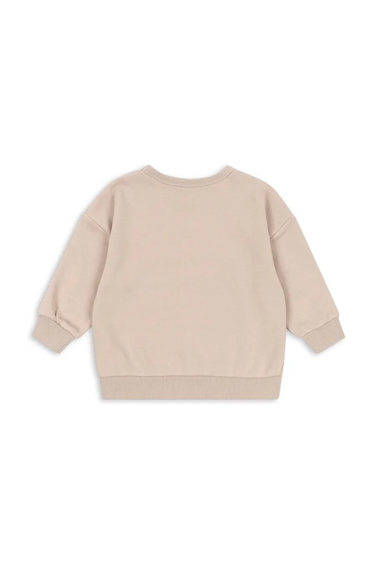 Konges Sløjd bluza dziecięca z bawełną LOU SWEAT SHIRT OCS KS103868.B.9BYA beżowy AW25