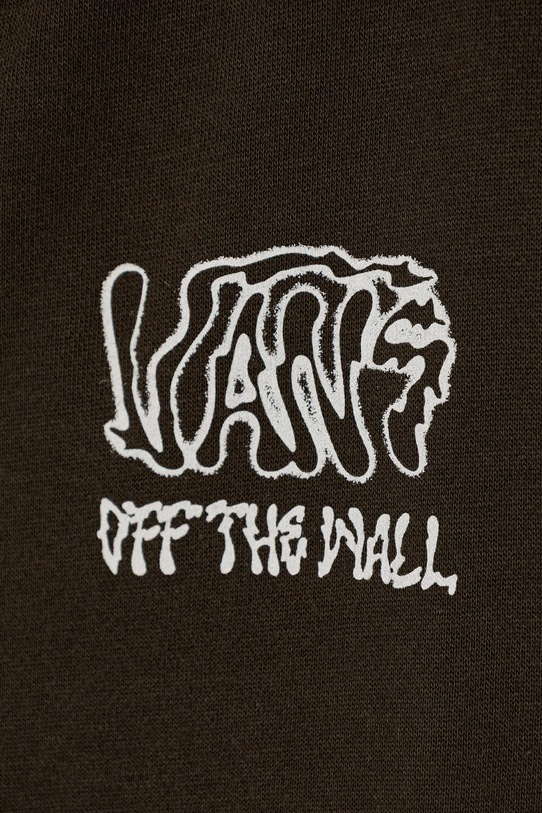 Chłopiec Vans bluza dziecięca Rippled Full Zip VN000PX2EMP1 brązowy