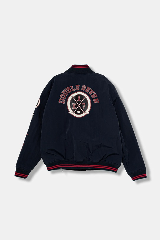 EA7 Emporio Armani geacă bomber pentru copii 7B000226.AF16828 bleumarin AW25