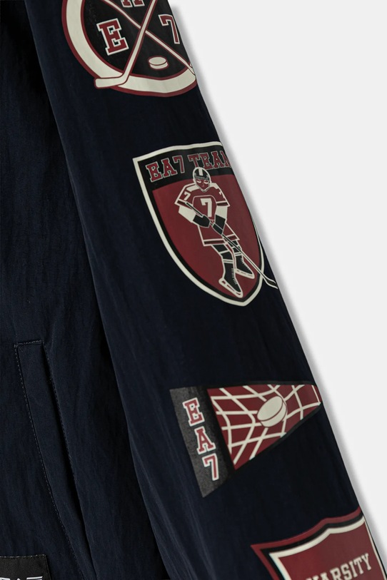 Băieți EA7 Emporio Armani geacă bomber pentru copii 7B000226.AF16828 bleumarin