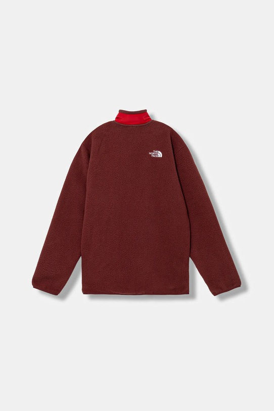 Otroški pulover iz flisa The North Face B YUMIORI FULL ZIP JACKET NF0A8AZGDI91 rdeča AW25