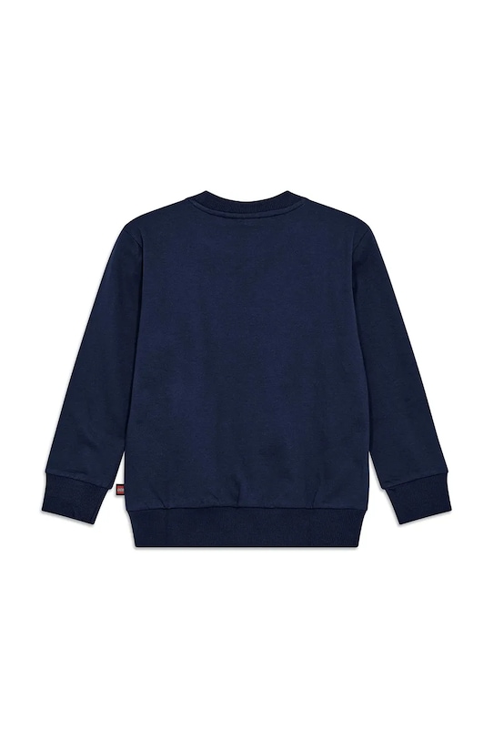 Бавовняна кофта Lego LWSAKU 703 11010944 темно-синій AW25