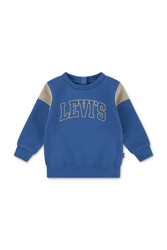 Levi's bluza dziecięca LEVI'S SPORTY CREW pozostałe niebieski 6EN726