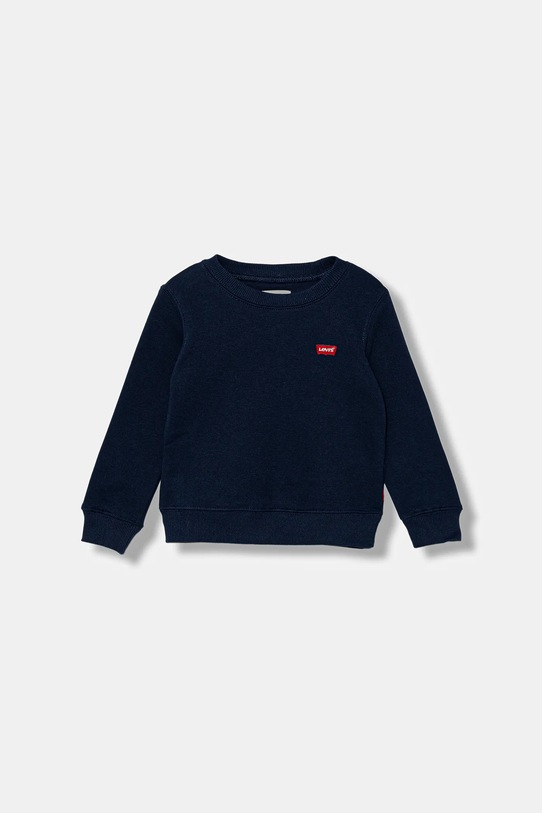 Παιδική μπλούζα Levi's MINI LOGO CREWNECK SWEATSH χωρίς κουκούλα σκούρο μπλε 8EE331.B