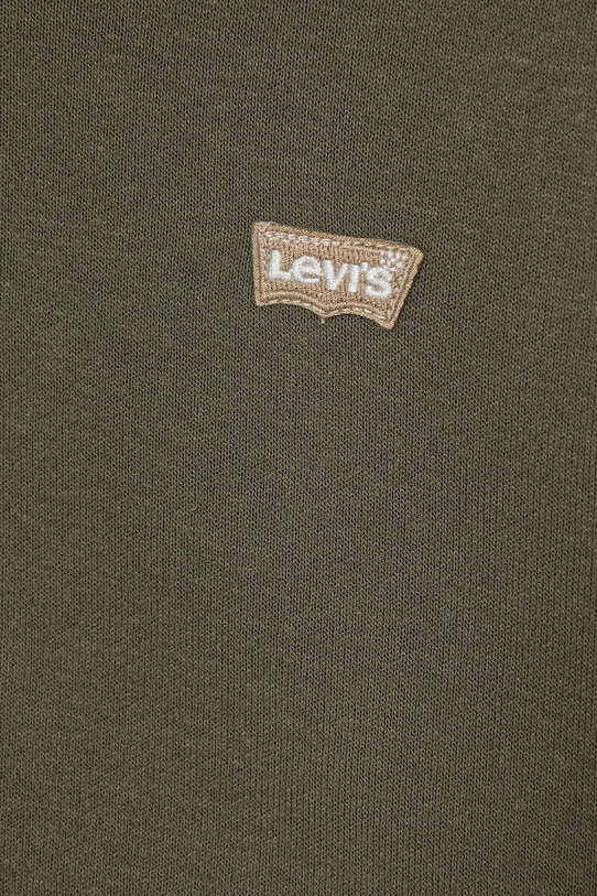 Băieți Levi's bluză copii MINI LOGO CREWNECK SWEATSH 8EE331.B verde
