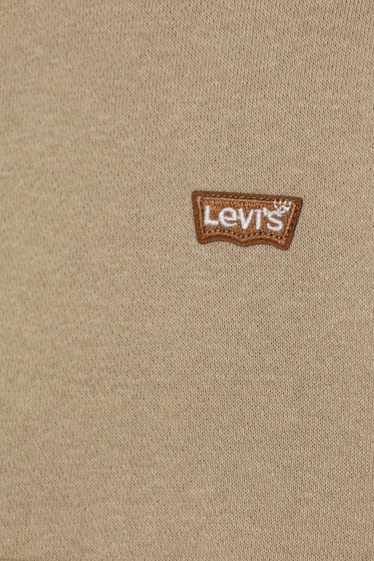 Chlapec Detská mikina Levi's MINI BATWING HOODIE 8EL452.B béžová