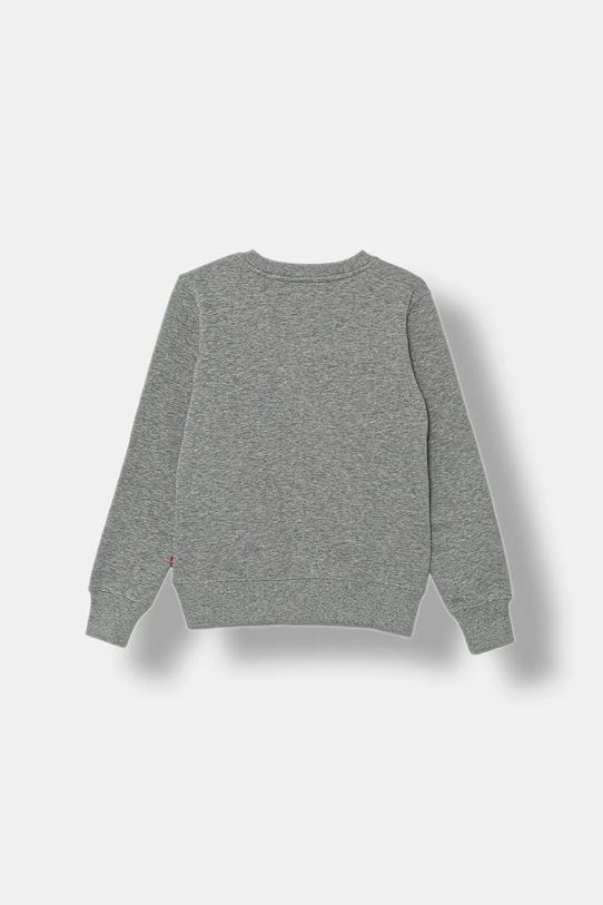 Dětská mikina Levi's MINI LOGO CREWNECK SWEATSH 9EE331.B šedá AW25