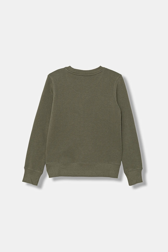 Levi's bluză copii MINI LOGO CREWNECK SWEATSH 9EE331.B verde AW25