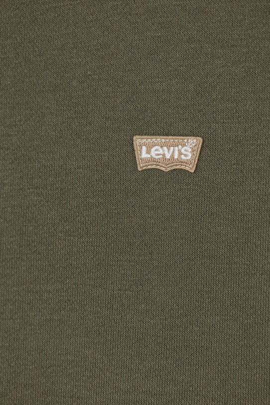 Băieți Levi's bluză copii MINI LOGO CREWNECK SWEATSH 9EE331.B verde
