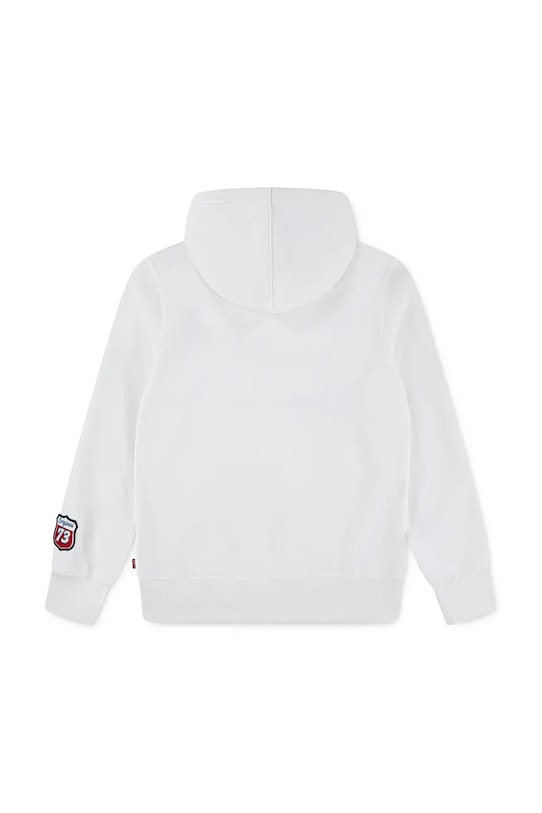 Levi's bluză copii THE GREAT HIGHWAY HOODIE 9EN718 alb AW25