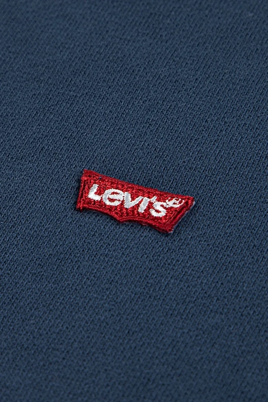Băieți Levi's bluză copii CUTOFF LEVI'S HOODIE 9EN719 bleumarin