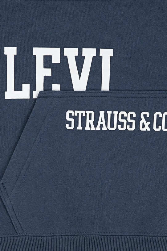 Παιδική μπλούζα Levi's CUTOFF LEVI'S HOODIE σκούρο μπλε 9EN719