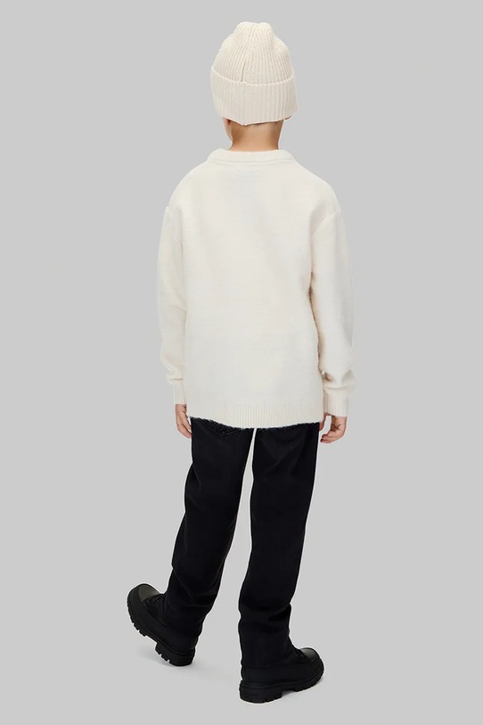 Calvin Klein Jeans bluza dziecięca IB0IB02586.9BYA beżowy
