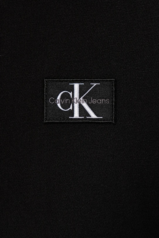 Αγορίστικα Παιδική βαμβακερή μπλούζα Calvin Klein Jeans IB0IB02213.9BYA μαύρο