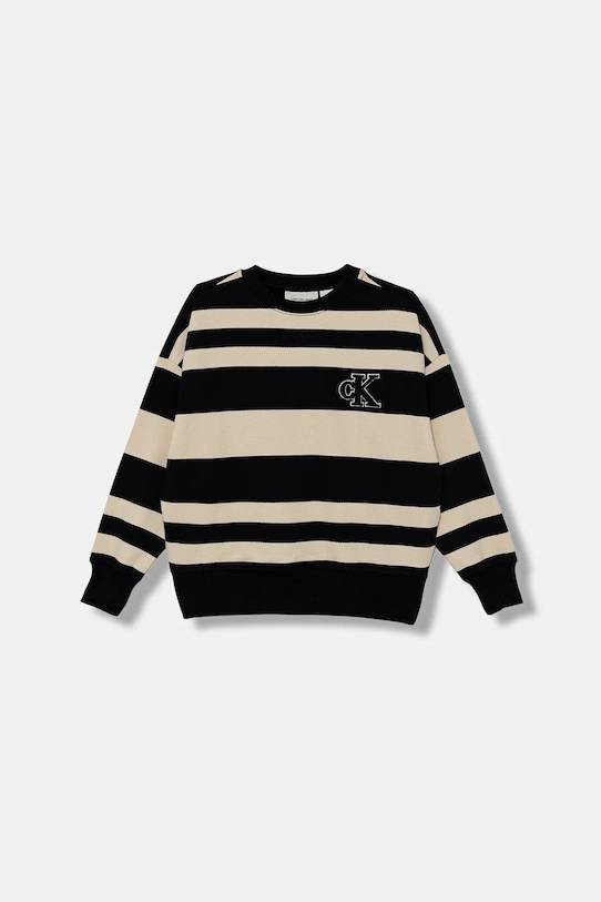 Calvin Klein Jeans bluza wzorzyste czarny IB0IB02558.128.170.9BYA