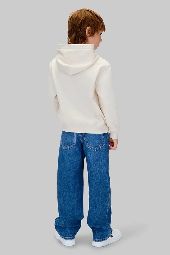 Дитяча кофта Calvin Klein Jeans IB0IB02566.9BYA бежевий AW25