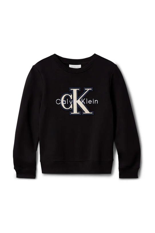 Детская кофта Calvin Klein Jeans IB0IB02585.9BYA чёрный AW25