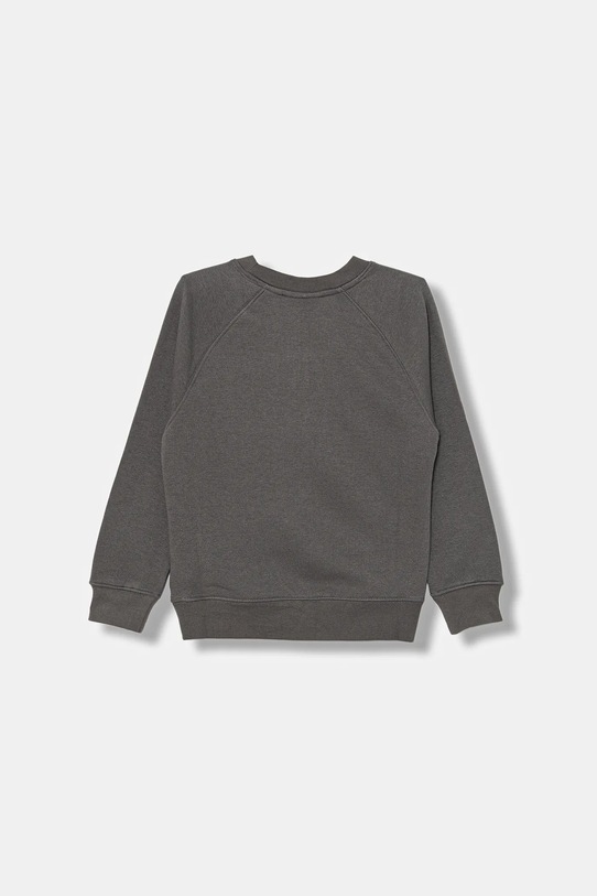 Παιδική βαμβακερή μπλούζα Calvin Klein Jeans IB0IB02599.9BYA γκρί AW25