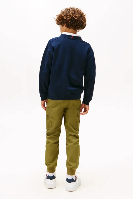 Tommy Hilfiger bluza dziecięca KB0KB09899.128.176.9BYA granatowy