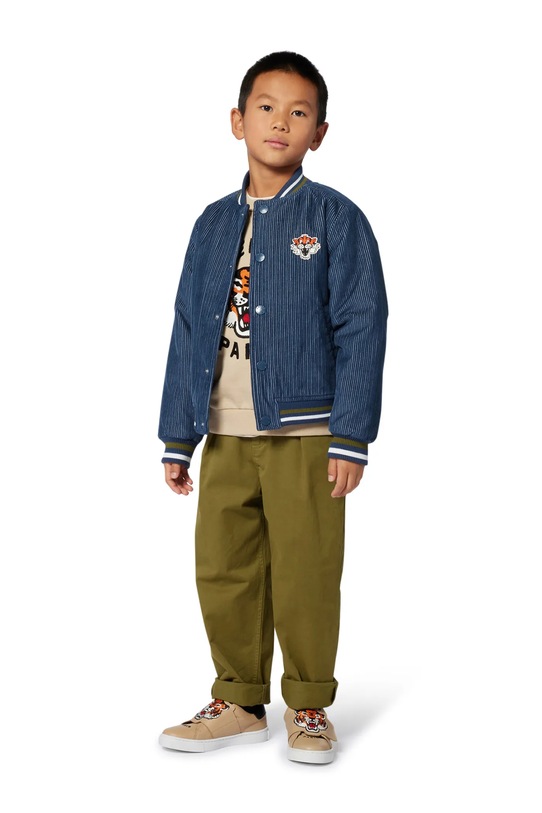 Kenzo Kids bluza bawełniana dziecięca K61432.102.108 beżowy
