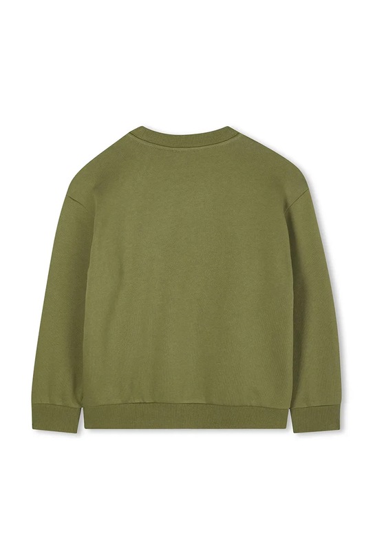Chłopiec Kenzo Kids bluza bawełniana dziecięca K61432.114.108 zielony