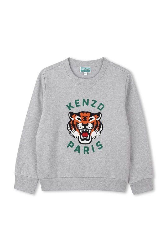 Kenzo Kids felpa in cotone bambino/a senza grigio K61509.114.150