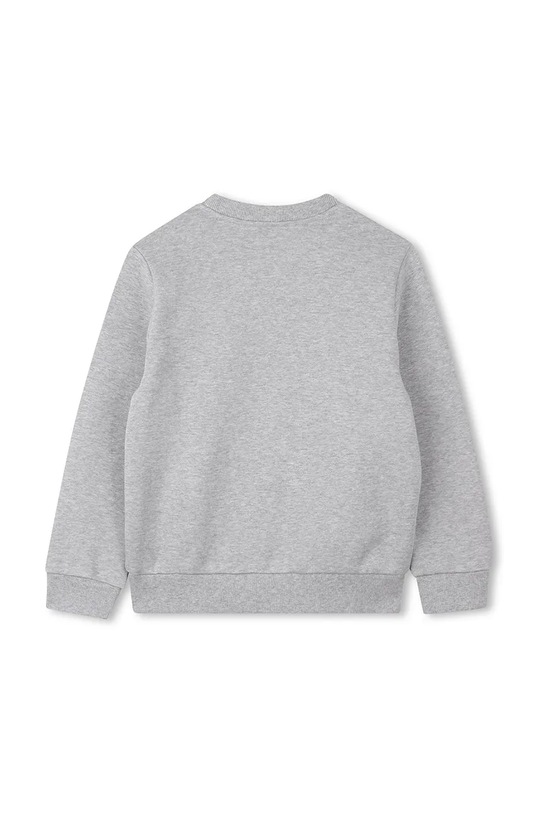Kenzo Kids felpa in cotone bambino/a K61509.114.150 grigio AW25