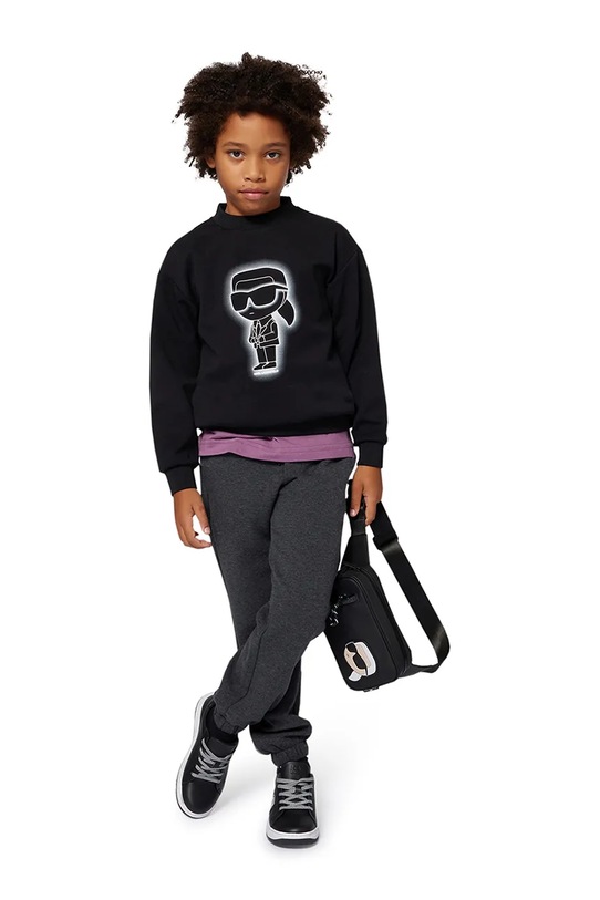 Karl Lagerfeld felpa per bambini senza nero Z30637.114.150