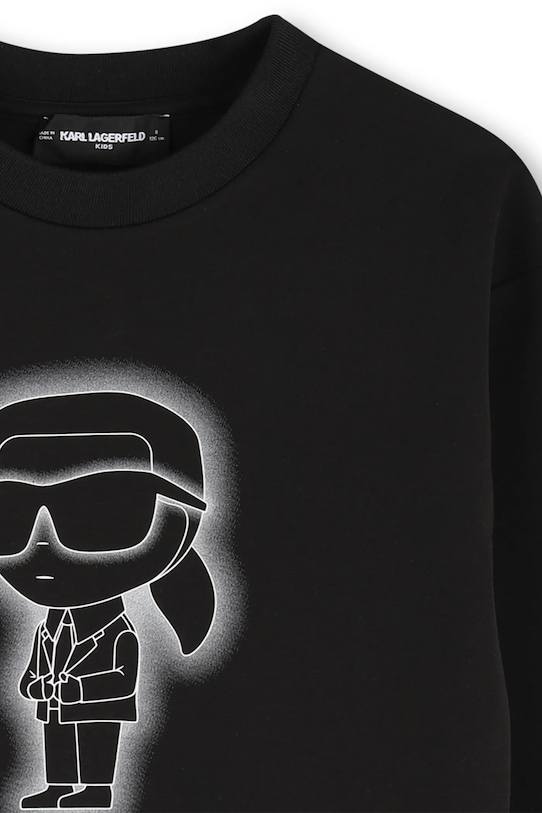 Karl Lagerfeld bluză copii negru Z30637.162.174