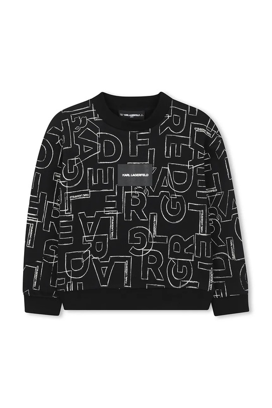 Karl Lagerfeld bluza dziecięca Z30642.162.174 czarny AW25