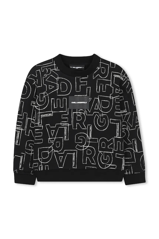 Дитяча кофта Karl Lagerfeld Z30642.162.174 чорний AW25