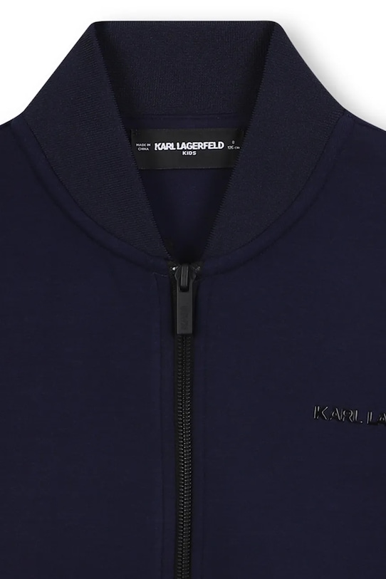 Chłopiec Karl Lagerfeld bluza dziecięca Z30646.162.174 granatowy