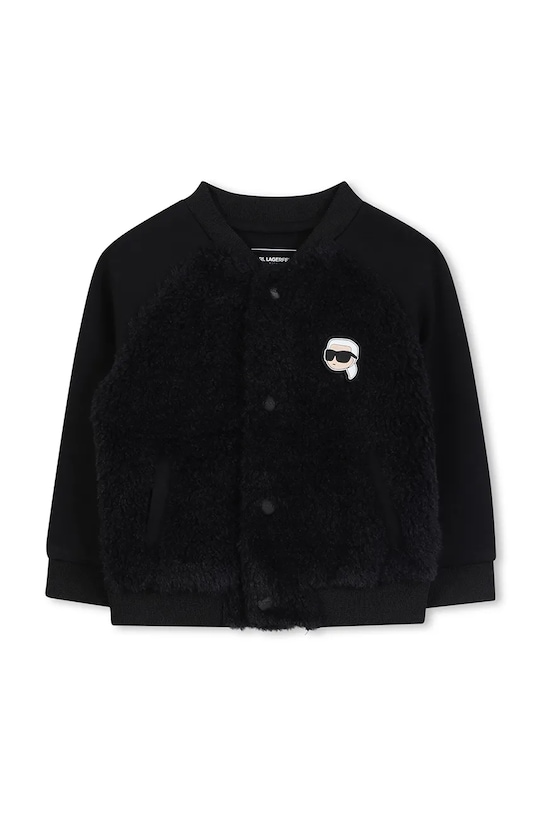 Παιδικό κάρδιγκαν Karl Lagerfeld χωρίς κουκούλα μαύρο Z30665