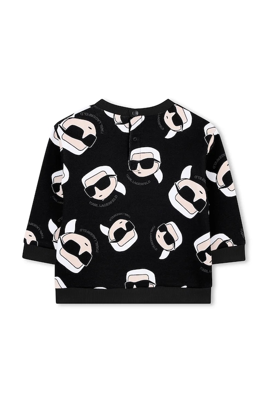 Chłopiec Karl Lagerfeld bluza bawełniana dziecięca Z30666.86.108 czarny