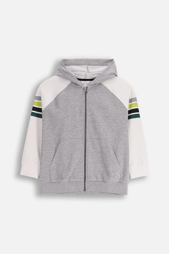 Coccodrillo bluza dziecięca z kapturem szary ZC5132401ABJ