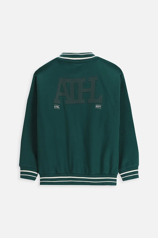 Coccodrillo bluza dziecięca ZC5132602ABJ zielony AW25