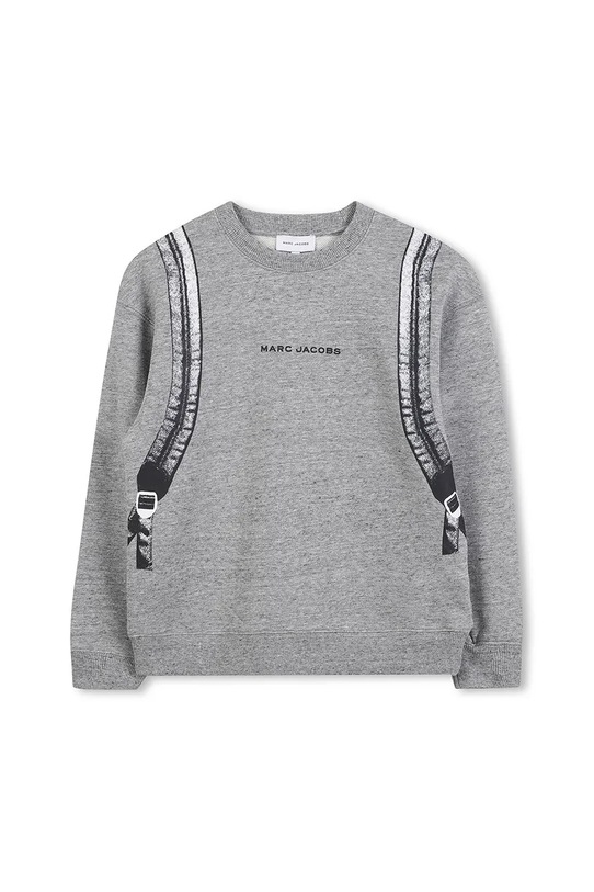 Παιδική βαμβακερή μπλούζα Marc Jacobs W60623.114.150 γκρί AW25