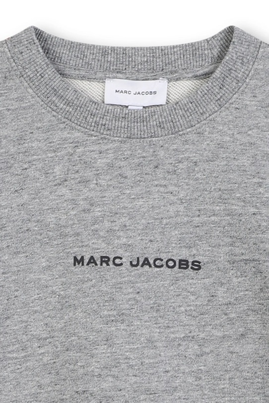 Παιδική βαμβακερή μπλούζα Marc Jacobs γκρί W60623.114.150