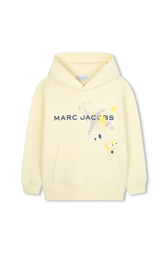 Marc Jacobs bluza bawełniana dziecięca nadruk żółty W60632