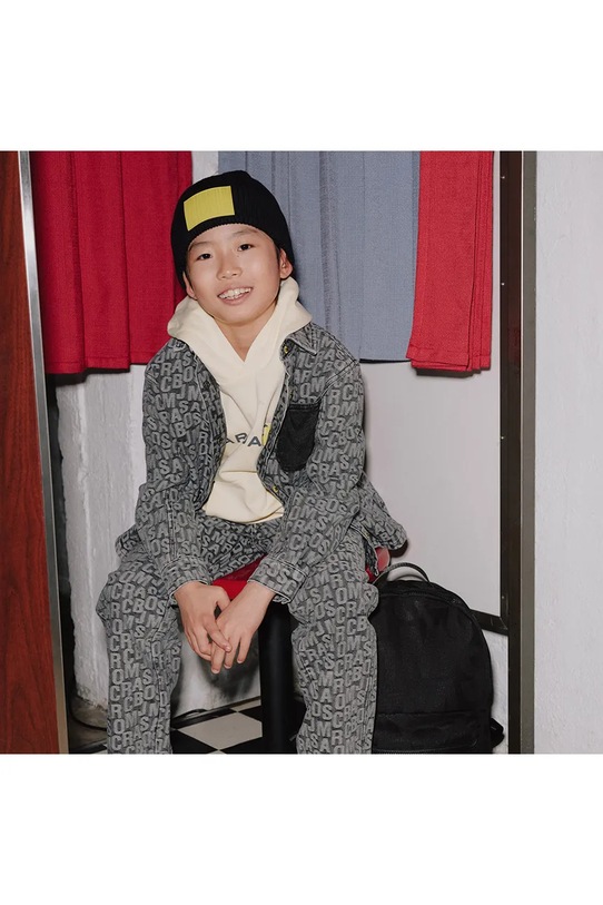 Marc Jacobs bluza bawełniana dziecięca żółty W60632