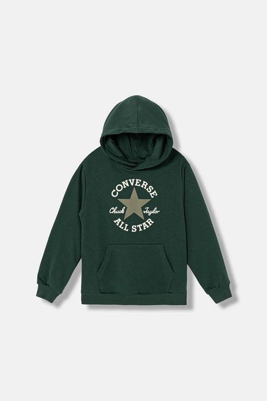 Converse bluza dziecięca z kapturem zielony 9CH002.9BYA