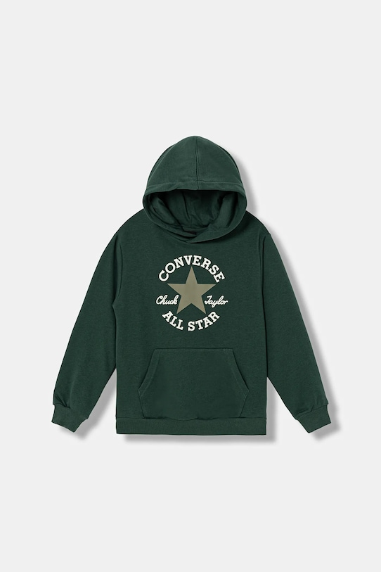 Converse bluza dziecięca z kapturem zielony 9CH002.9BYA