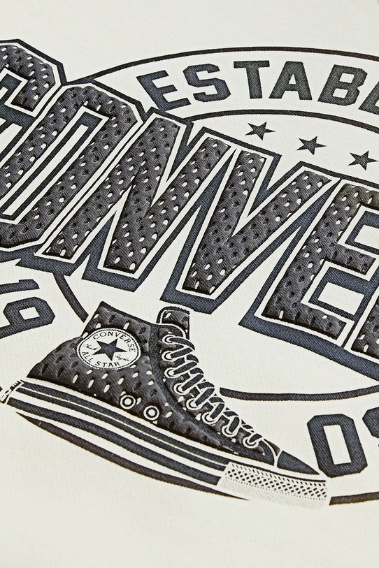 Παιδική μπλούζα Converse μπεζ 9CH473