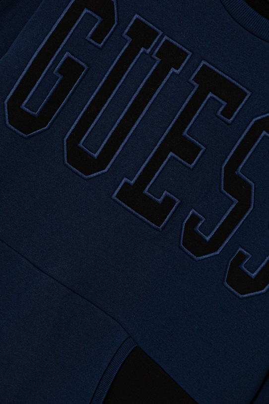 Chłopiec Guess bluza bawełniana dziecięca L5BQ01.KAX74.9BYA granatowy