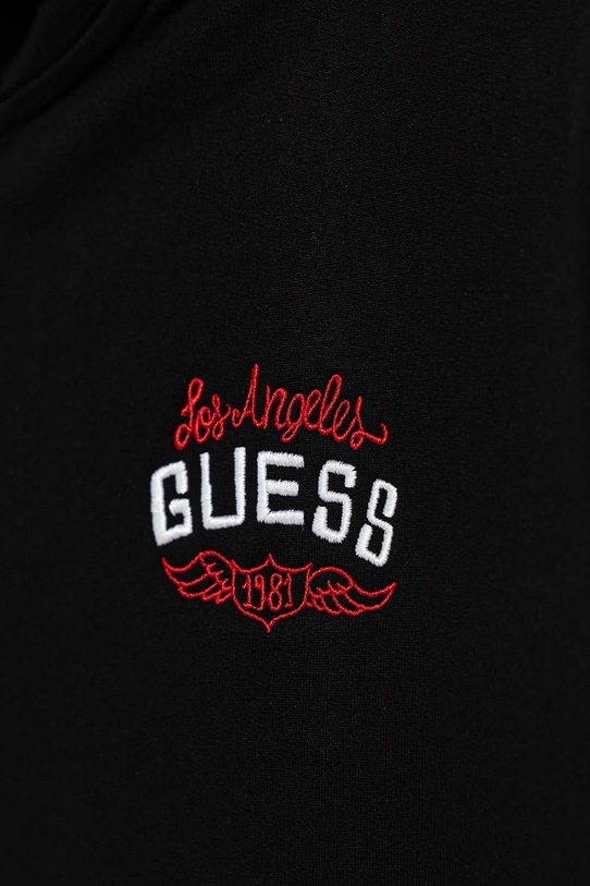 Chłopiec Guess bluza bawełniana dziecięca L5BQ06.KAX74.9BYA czarny