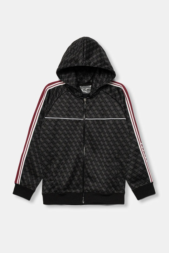 Dětská mikina Guess s kapucí černá L5BQ26.K2042.9BYA